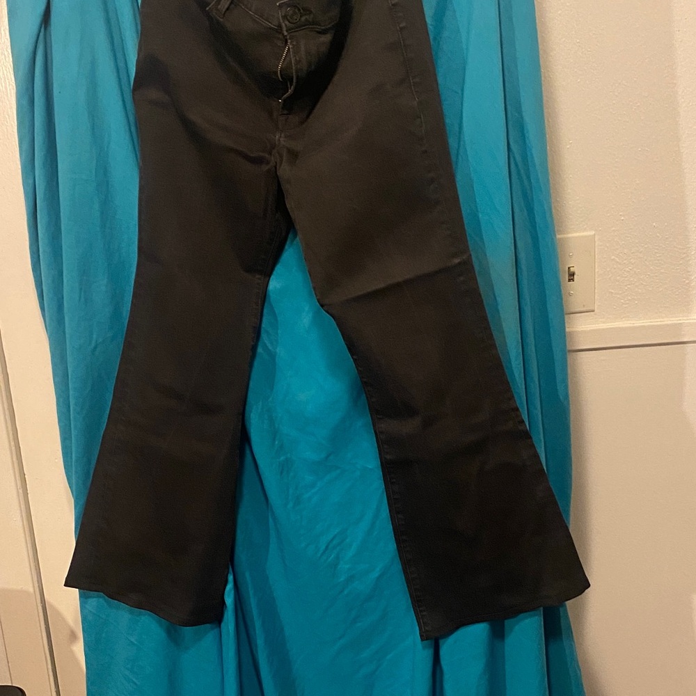 Frame Denim Black Flare Jeans - Picture 2 of 5